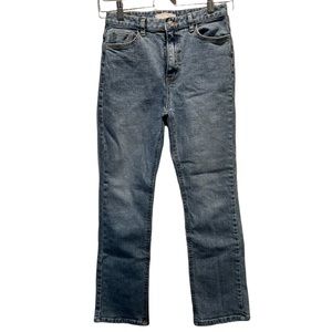Classic Straight-Leg Blue Jeans